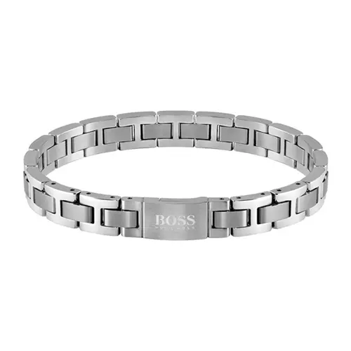 Metal link essentials stainless steel bracelet for men