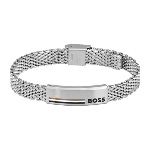 Alen bracelet for men in stainless steel, engravable