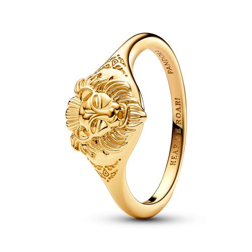 Gold-plated Lannister lion's head ring, Game of Thrones