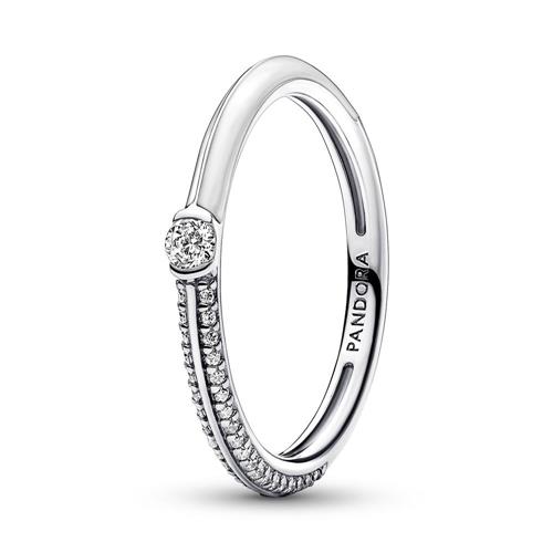 ME Ring für Damen aus 925er Sterlingsilber mit Zirkonia