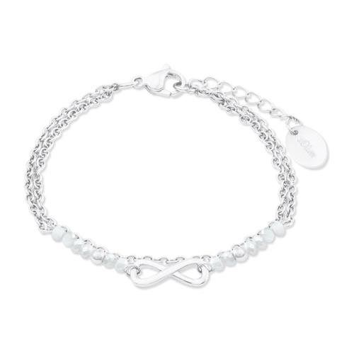 Stainless steel infinity bracelet for women