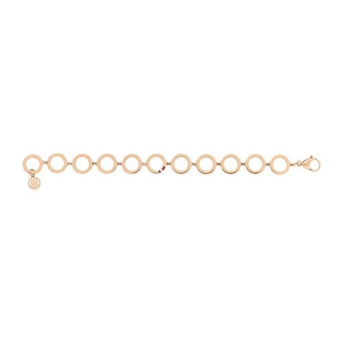 Tommy hilfiger bracelet dressed up circles stainless steel, ros&#xE9;