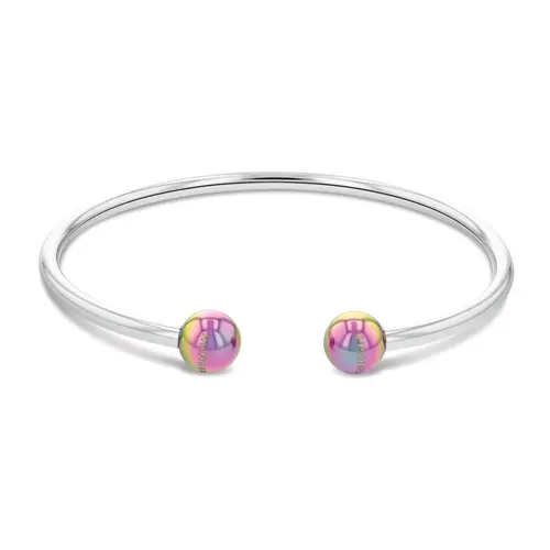 Ladies bangle dressed in stainless steel