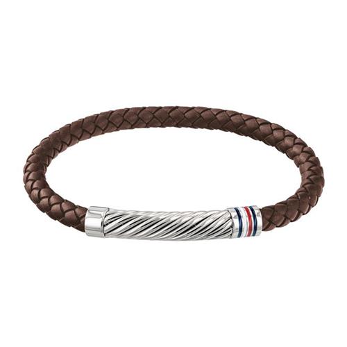 Casual core brown leather bracelet for men