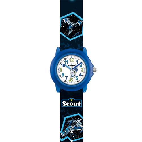 Scout space quartz horloge voor jongens van kunststof