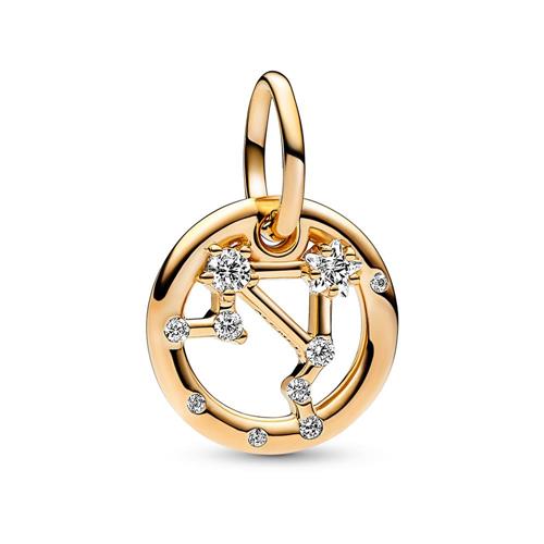 Libra pendant, moments collection, gold plated