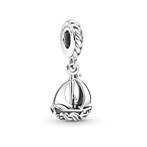 Sterling silver sailboat charm