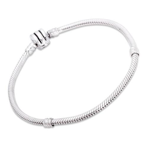 925 Silber Bead Armband Clip-Verschluss