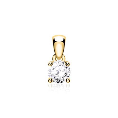 585 gold diamond pendant for ladies
