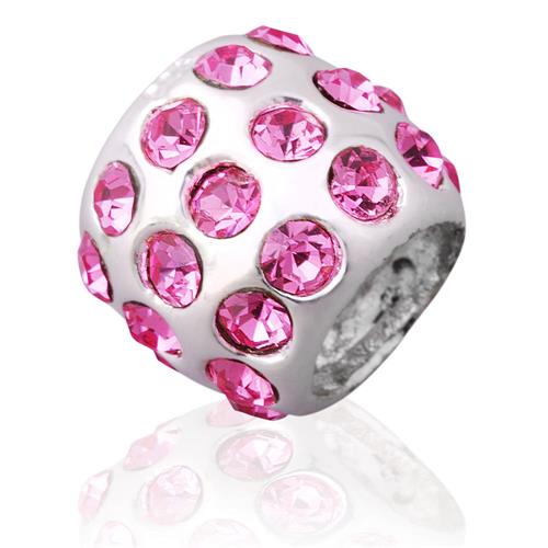 High quality sterling silver bead for base bracelets