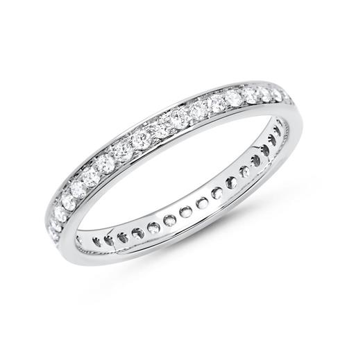 Eternity ring 950 platinum 39 diamonds