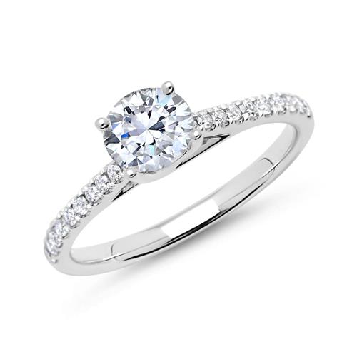 950 platinum diamond ring