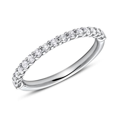 Eternity ring 950 platina 16 Diamanten