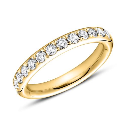 Eternity Ring 585er Gold 13 Brillanten