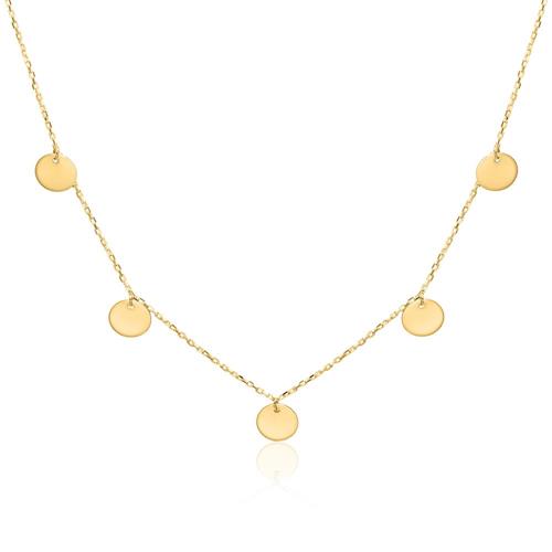 9K gold plate chain for ladies