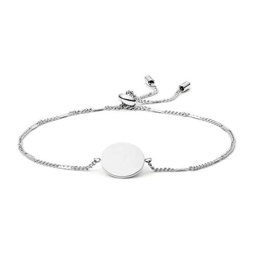 Bracelet for ladies in stainless steel, engravable