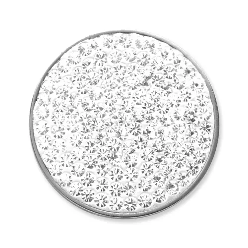 Coin for coin pendants white