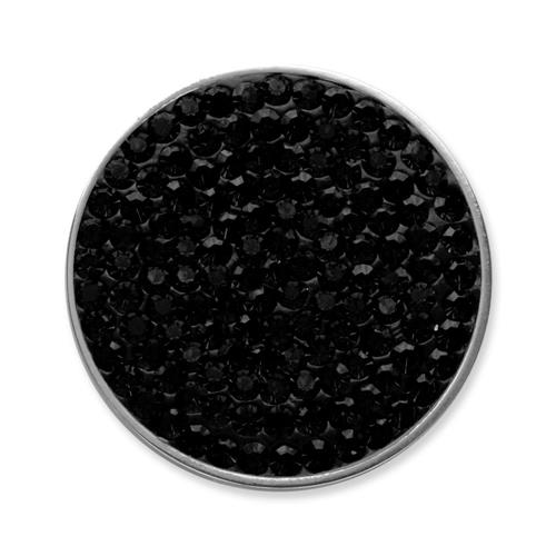 Moneda para colgante negro