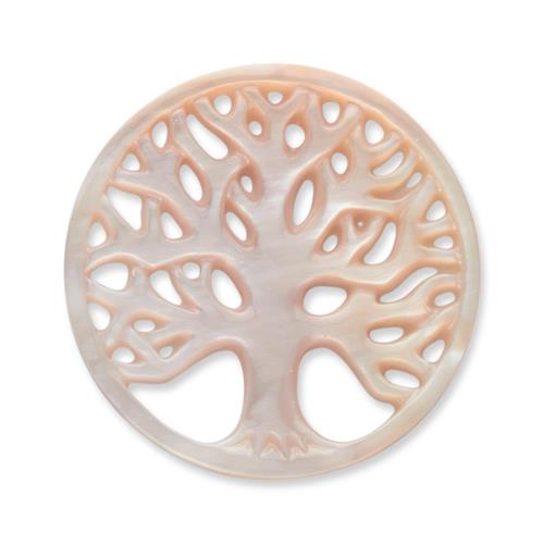 Coin for coin pendant tree pink