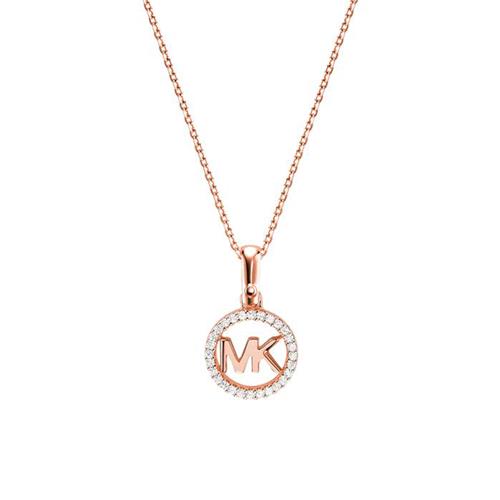 Anker ketting in roségoud verguld 925 sterling zilver met Zirkonia