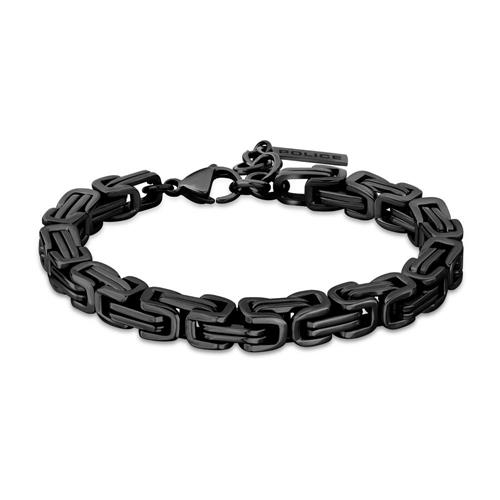 Police Stainless Steel Bracelet For Men, Ip Gold PEAGB0008303