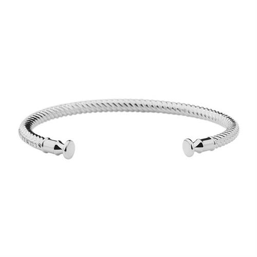 Bangle rocuff for ladies made of stainless steel