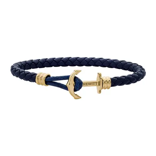 Phrep lite pulsera de cuero azul oscuro