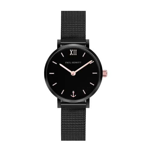 Reloj mujer sailor line modest black sunray negro rosado