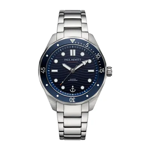 Ocean diver men's watch in stainless steel