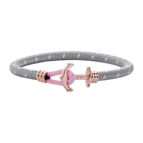 Phrep lite bracelet for ladies in nylon, grey, rosé