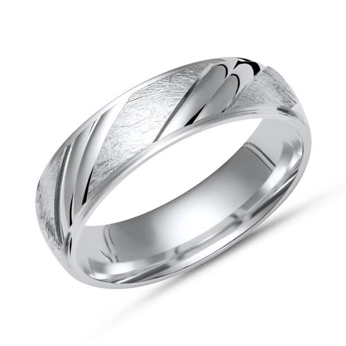 Sterling wedding rings: Silver wedding rings engraving brilliant