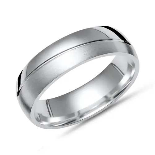 Exclusive silver ring sterling silver in 6mm