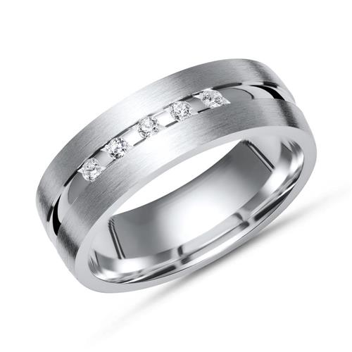 Unique Sterling Silver Ring: Ring Silver R8528SL