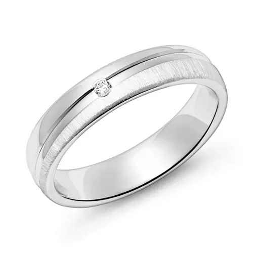 Ring voor dames in 925 sterling zilver met Zirkonia