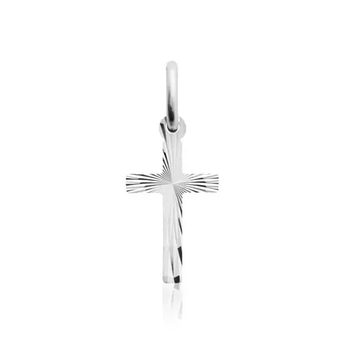 Sterling silver cross pendant