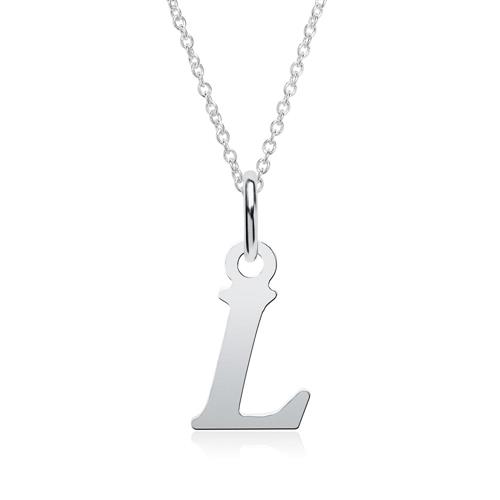 Buchstabenkette L aus 925er Silber