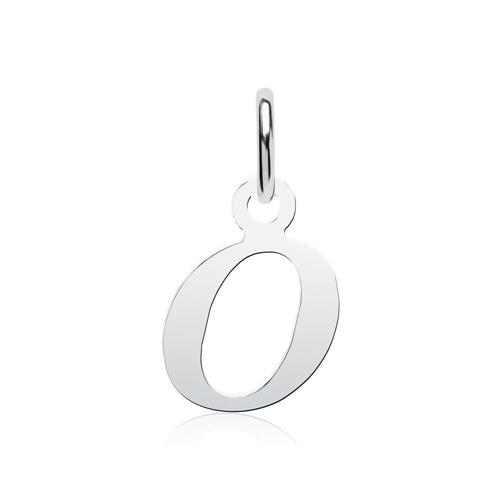 Sterling sterling silver pendant letter O