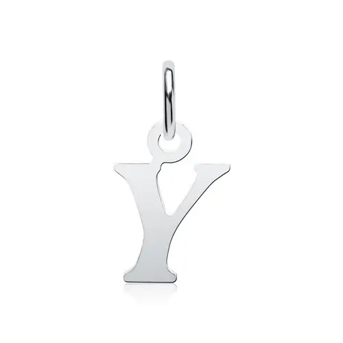 Hanger letter Y in sterling zilver