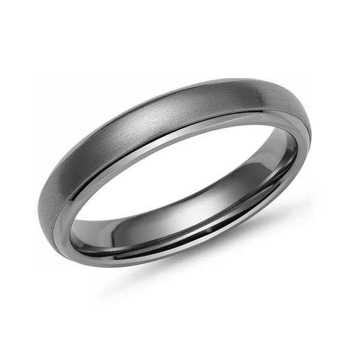 High-quality titanium ring glossy matt