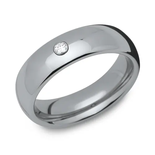 Tungsten ring, zirconia, robust