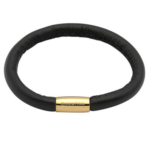 Black charm bracelet