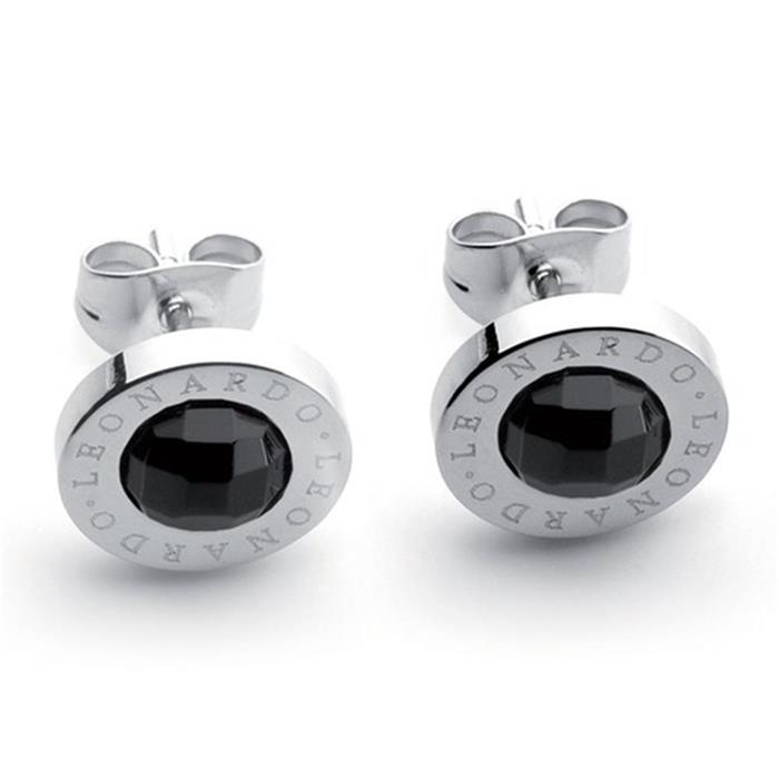 Stud earrings black matrix