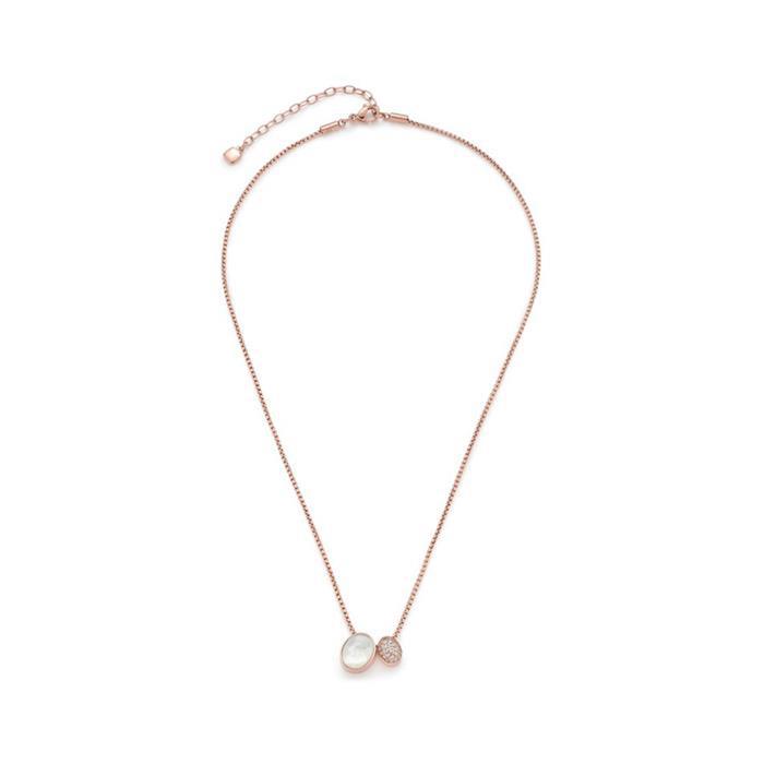 Halskette Lorella für Damen aus Edelstahl rosévergoldet
