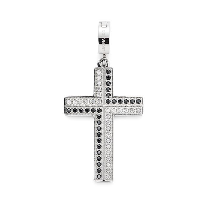 Kreuz Charm Nora Darlin´s aus Edelstahl, gravierbar