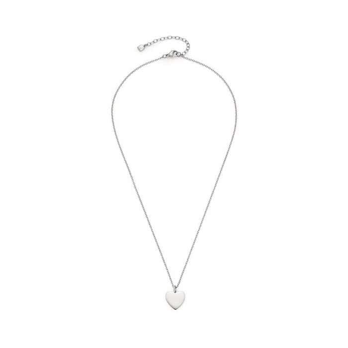 Stainless steel coletta heart chain for women