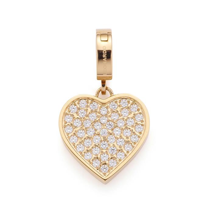 Pendant temi for ladies made of stainless steel, gold plated