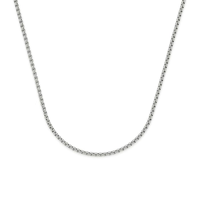 XXL Basic necklace Liv for women in stainless steel, Clip&Mix