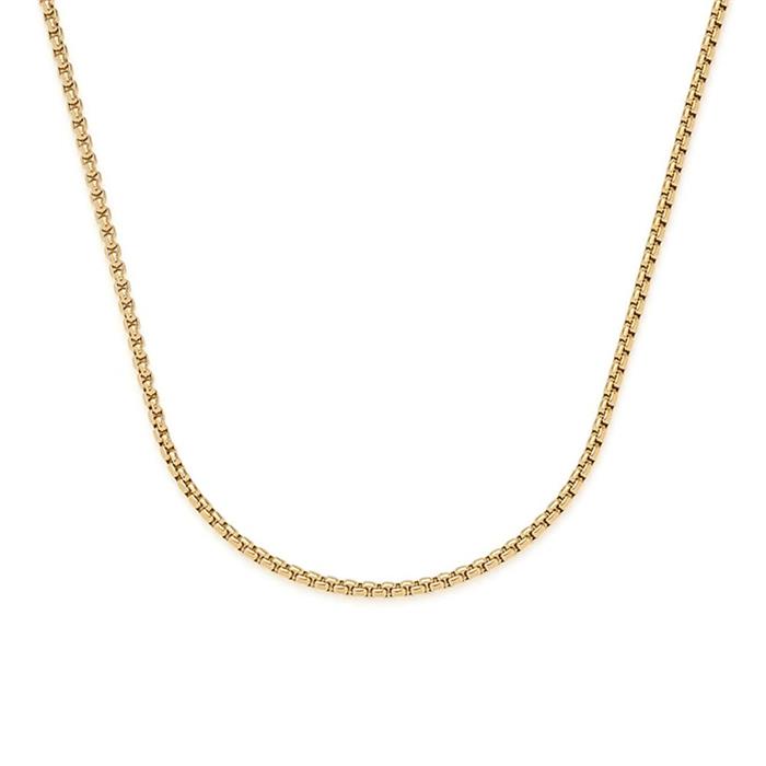 Clip&Mix Ladies necklace in gold-plated stainless steel