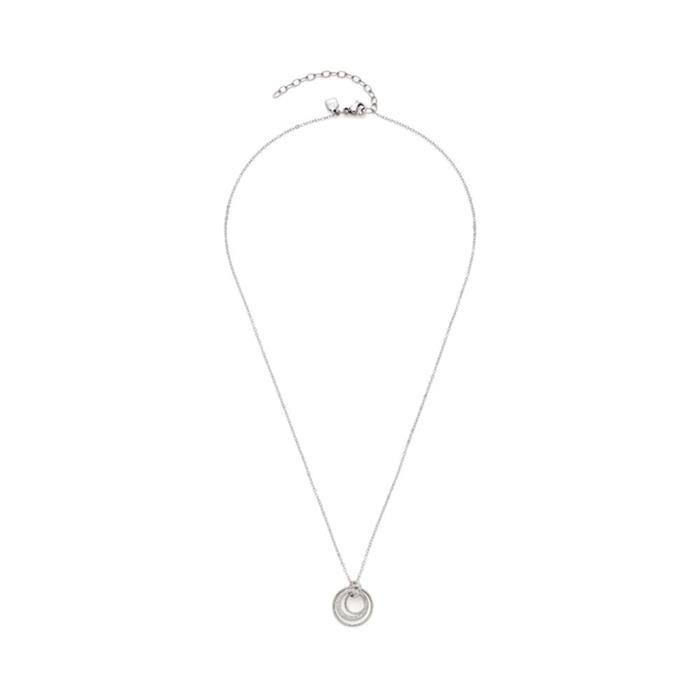 Miri ciao Women's necklace in stainless steel with cubic zirconia
