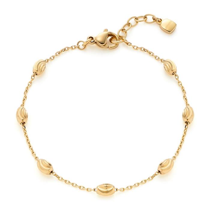 Arisa Ciao Armband für Damen aus Edelstahl, IP Gold